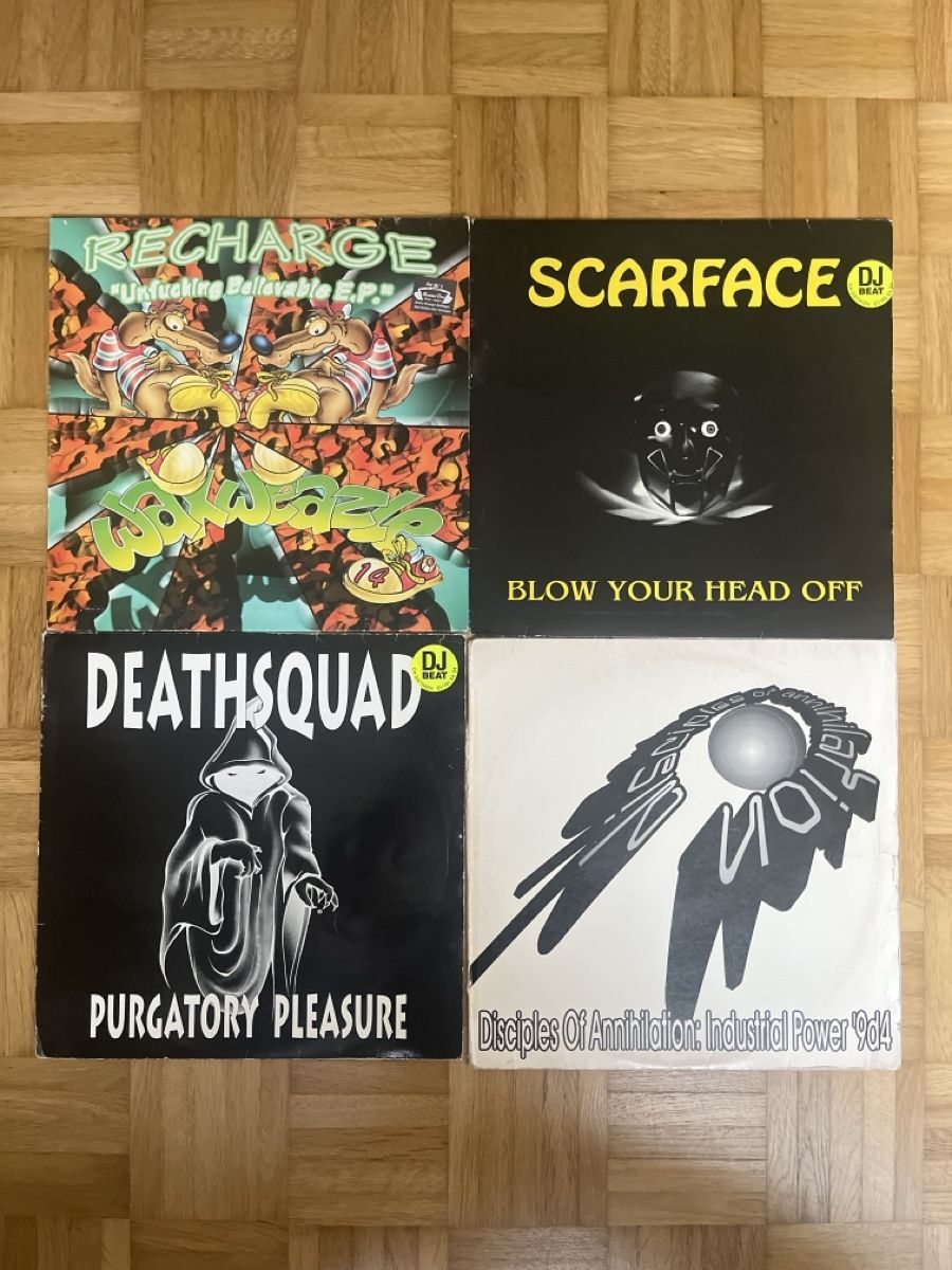 Dischi in vinile: 10er Hardcore / Gabber Vinyl-Set – Usato da Wangen b. Olten venduto da break72 3