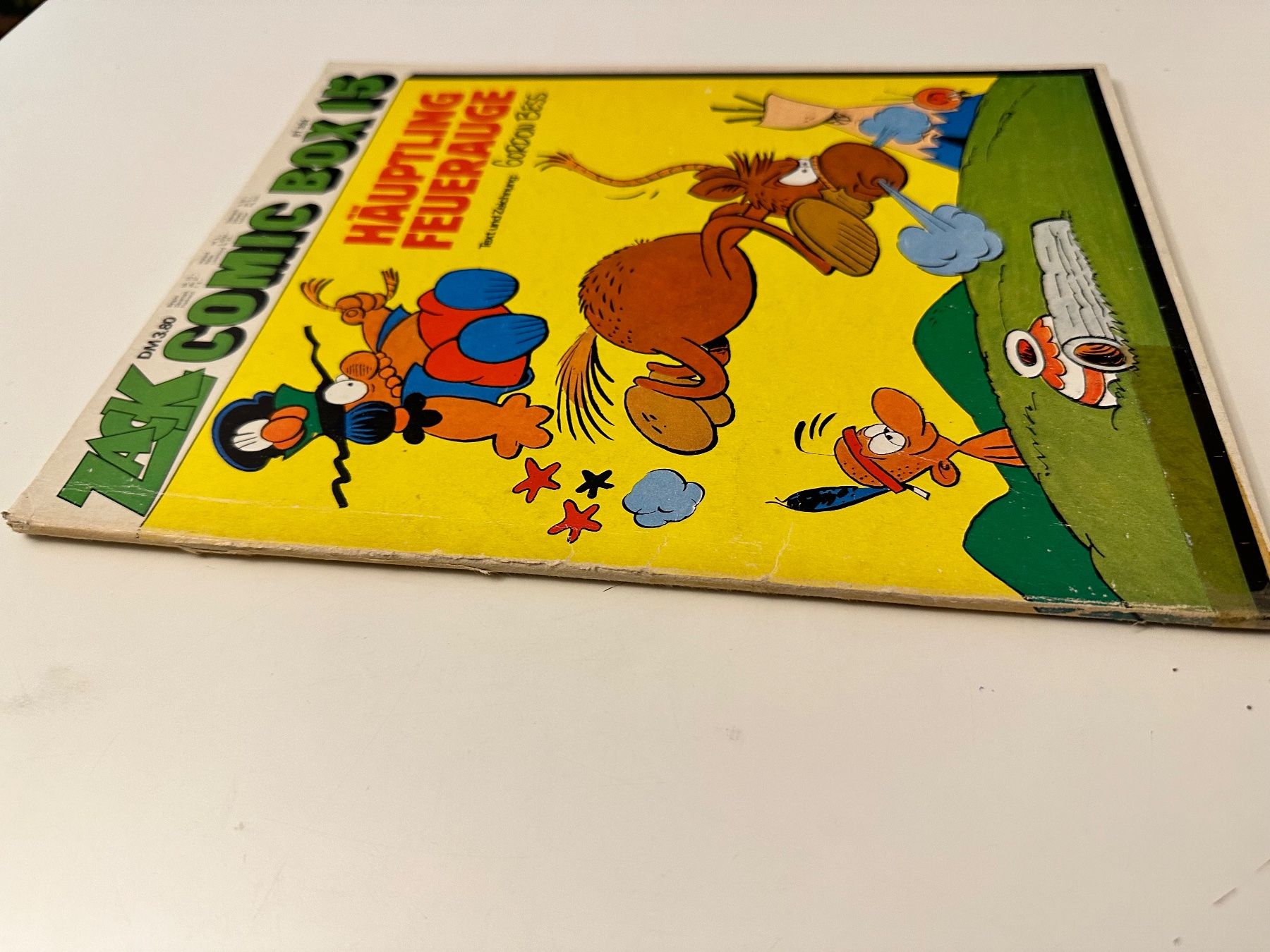 Fumetti: ZACK COMIC BOX 15 HÄUPTLING FEUERAUGE – Usato da Münsingen venduto da Ganjam 1