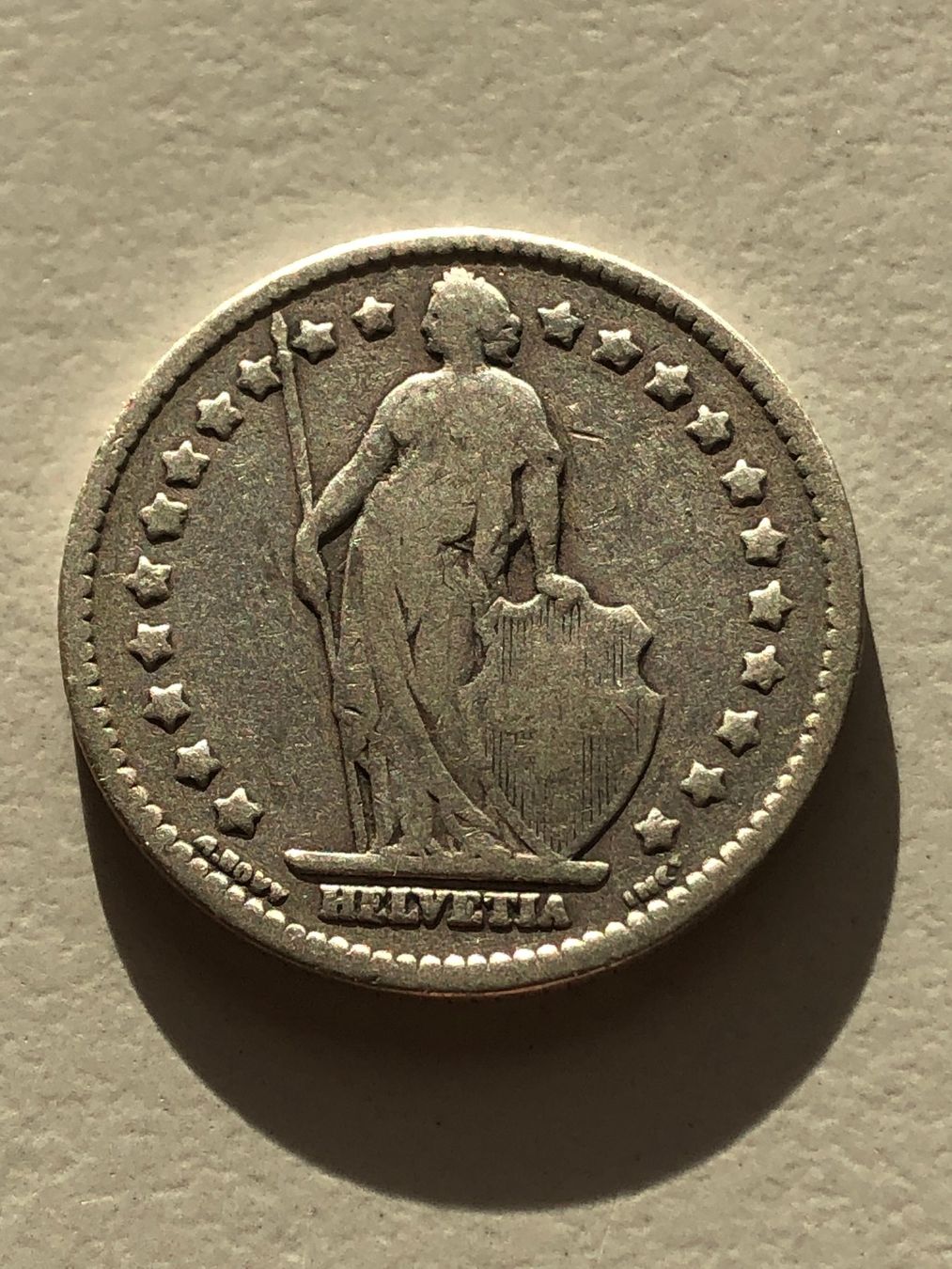 Toutes les monnaies: 1 Fr. 1908 – D'occasion à Schötz par Odpa 1