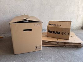 Bücher Umzugskartons