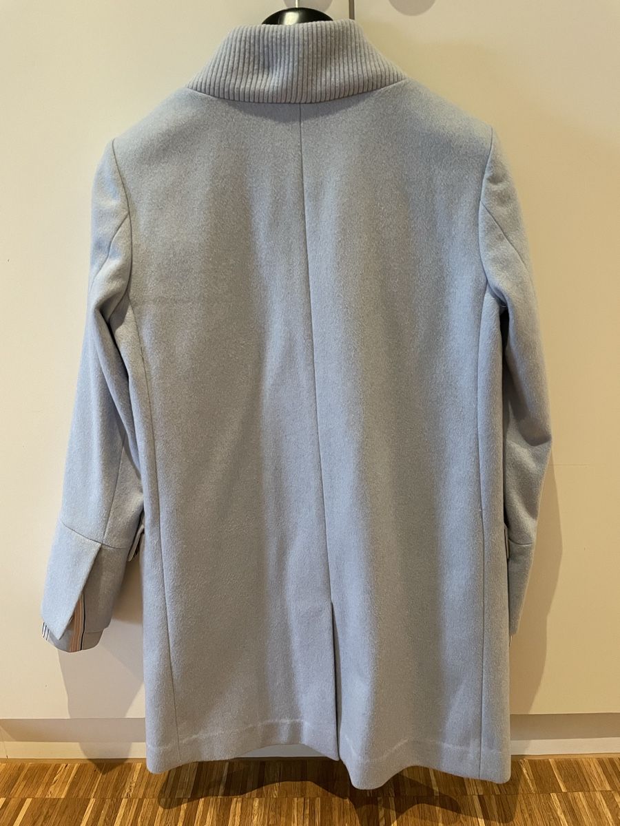 Cappotti: Thakoon Wollmantel hellblau mit schönen Details – Usato da Baar venduto da sabisun66 1