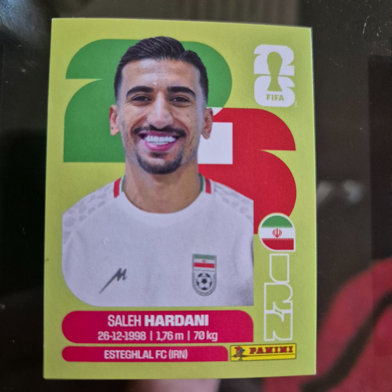 Panini Cartes à collectionner: IRN 10 Panini FIFA WM 2026 – Neuf (Voir description) à Riehen par tmw_c29m