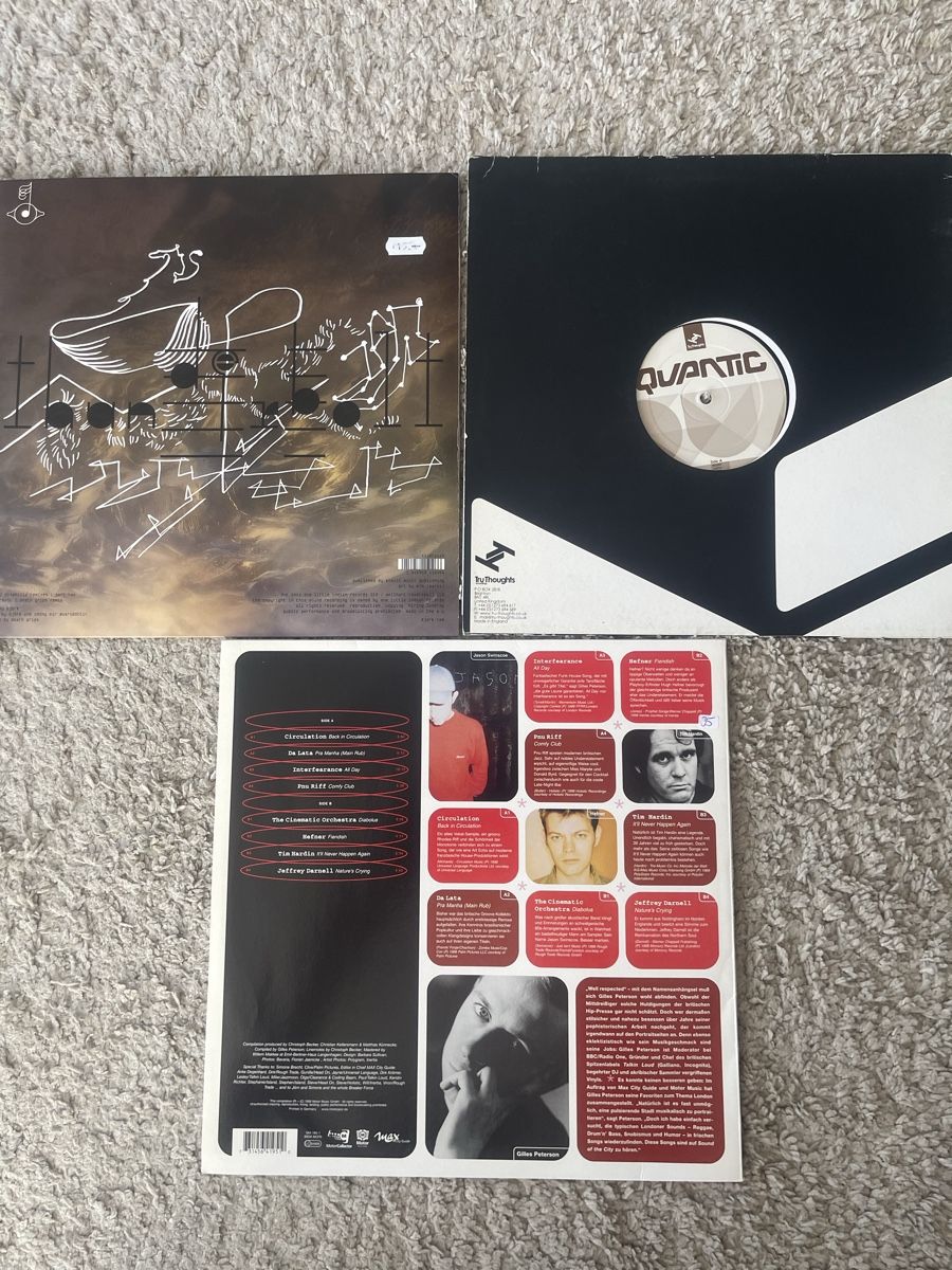 Dischi in vinile: 3 x Triphop Maxis vom feinsten / paket 17 – Nuovo (secondo la descrizione) da Dagmersellen venduto da stonefinger 1