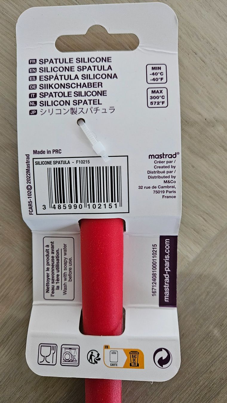 Elettrodomestici da cucina: Mastrad Silikon Spatula 3er set, Rot – Nuovo e nell'imballaggio originale da Hasle LU venduto da dandelion1684 1
