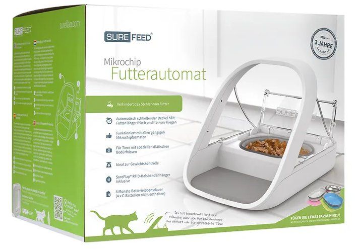 Sure Petcare Nourriture: SureFeed Mikrochip Futterautomat – D'occasion à Pfäffikon ZH par Stagedesign