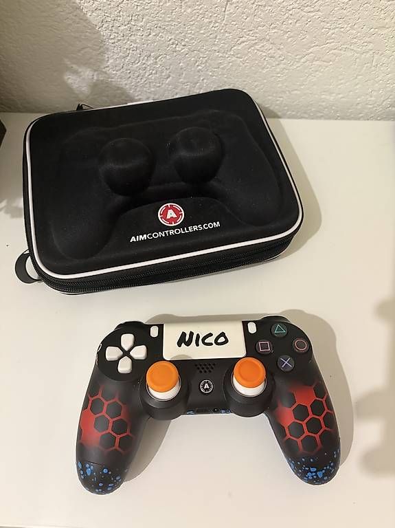 Aimcontrollers Controller: AimControllers PS4 Wireless Controller Custom & Case – Gebraucht aus Gümligen von NicolasScheidegger