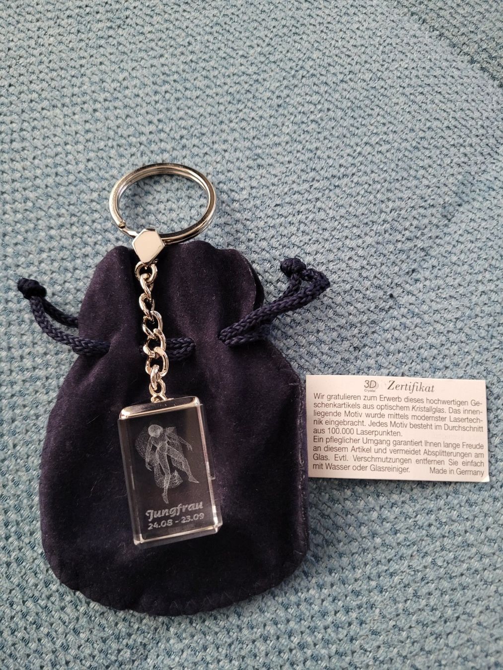 Portachiavi: Schlüsselanhänger Jungfrau – Nuovo e nell'imballaggio originale da Sevelen venduto da Motchi