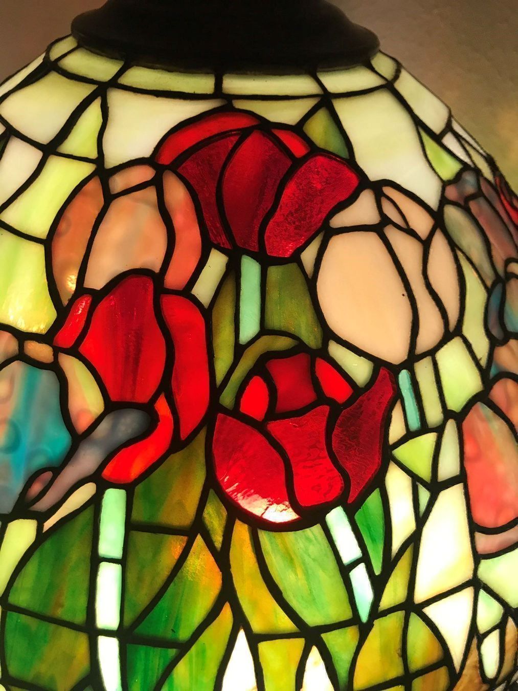Lampade: Tiffany Glas Lampe – Nuovo e nell'imballaggio originale da Volketswil venduto da rerererarara 4