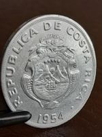 1954 COSTA RICA 2 COLONES