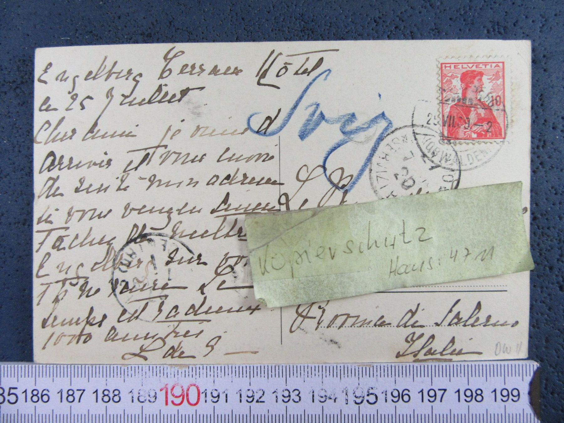 Cartoline postali: GERSCHNIALP MIT TRÜBSEE BITZISTOCK AK ONW – Usato da Ettingen venduto da Hausi4711 2