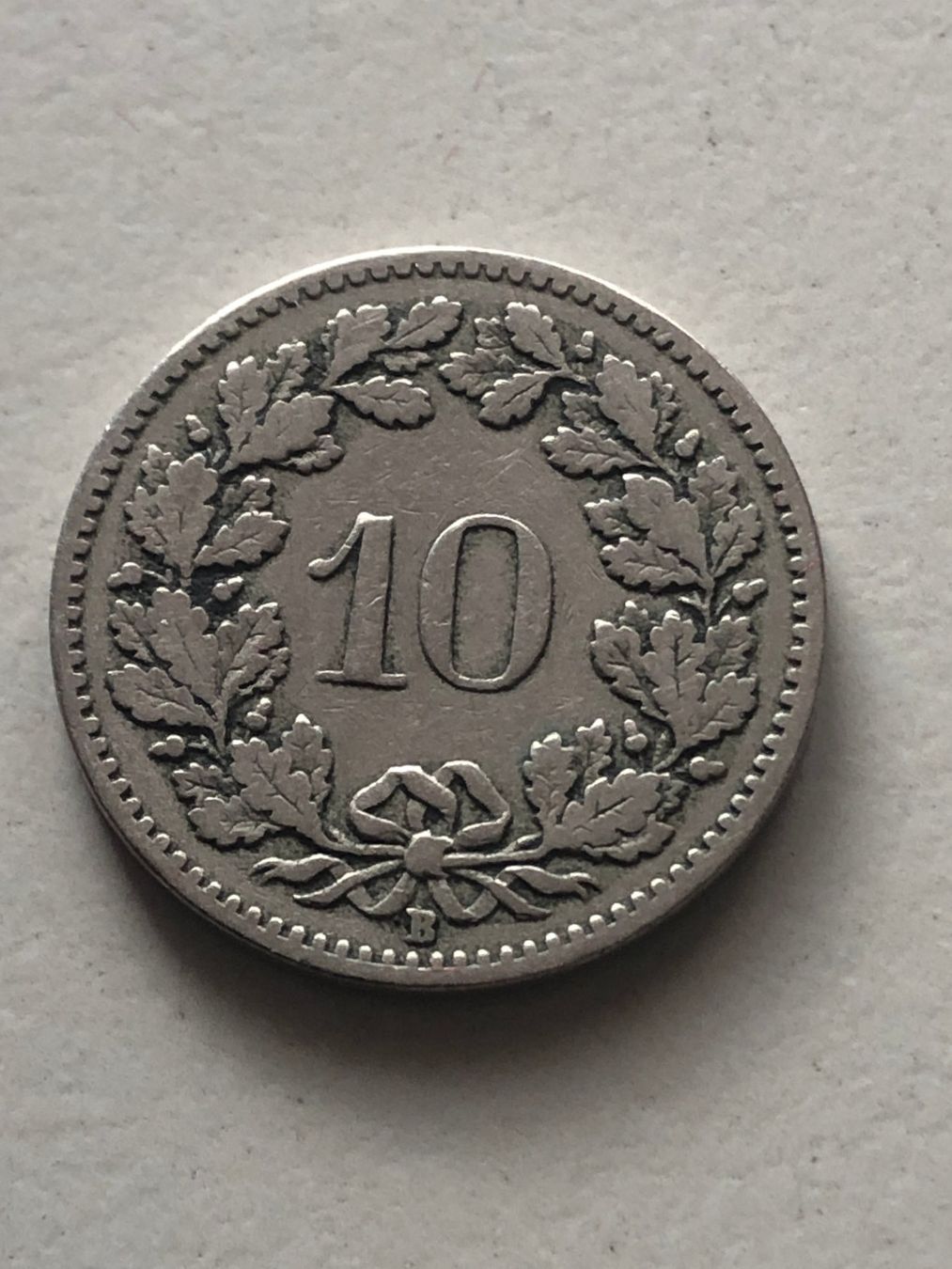Alle Münzen: 10 Rp. 1902 – Gebraucht aus Schötz von Odpa 1