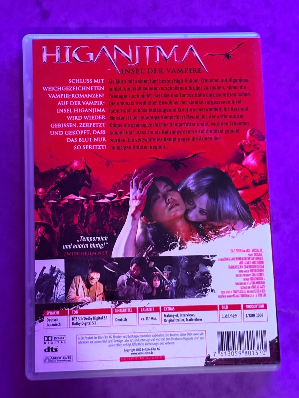Tutti i DVDs: Higanjima - Insel der Vampire DVD **** TWINT **** – Usato da Spreitenbach venduto da SwissTradeMan 1