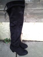 Bottes cuissardes élégantes noires - Pointure 40