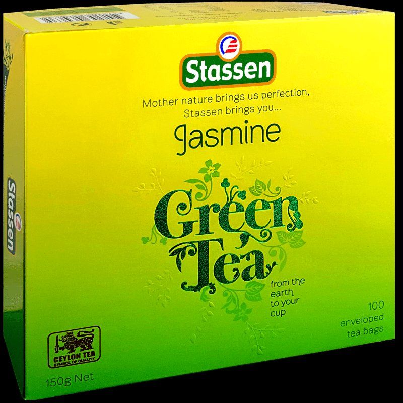 Cibi & Specialità: Stassen - Jasmine Green Tea - Gastro-Teebeutel – Nuovo e nell'imballaggio originale da Gampelen venduto da Geschenkxy