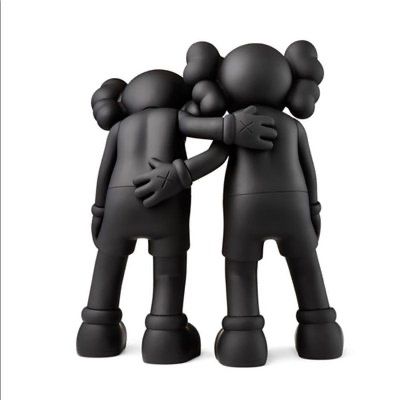 Figuren: KAWS Along the Way Black Version 2019 – Neu und originalverpackt aus Chêne-Bougeries von CollectorGVA 2