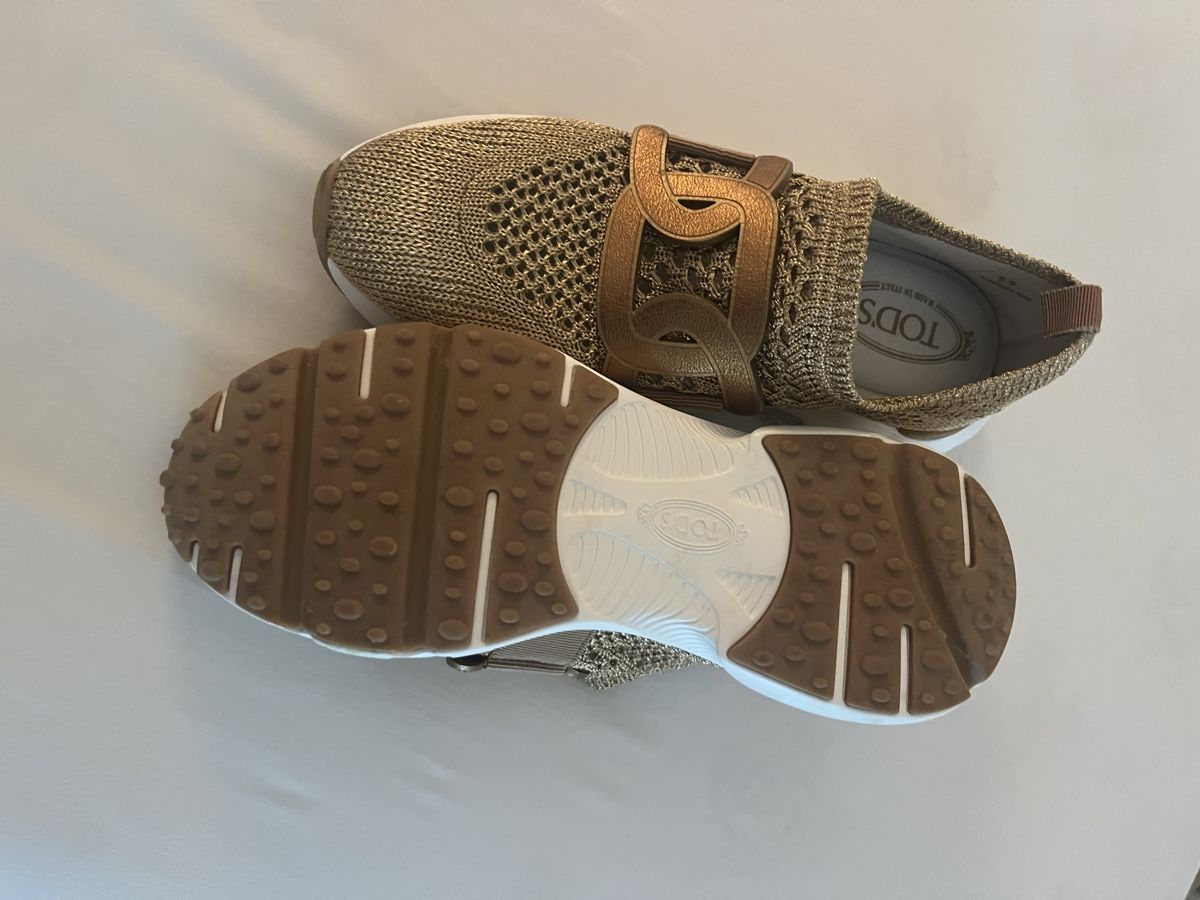 Tod'S Scarpe da donna: Neue Tods Sneakers Kate Gold. 39 – Nuovo (secondo la descrizione) da Saanen venduto da SoniaMichaela 3