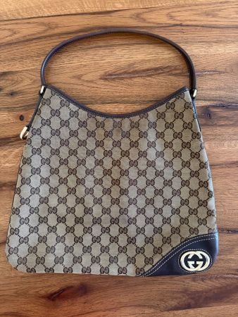Gucci GG Canvas Hobo Bag