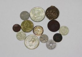 Münz-Medaillen Lot, Silber, Bronze, Kupfer, Nickel, Messing