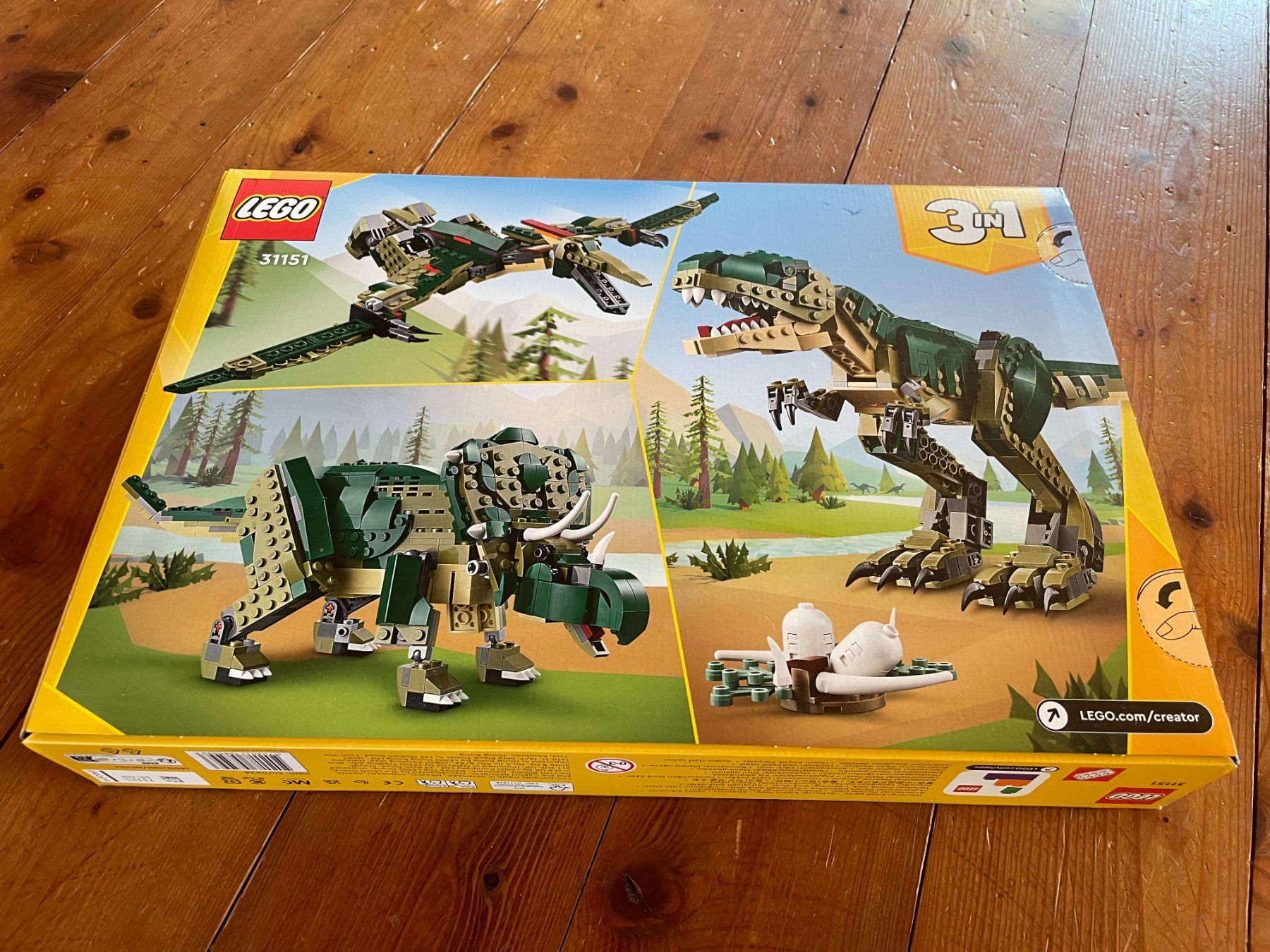 Lego Baukästen: LEGO Creator Dinosaurier 31151 – Neu und originalverpackt aus St. Gallen von Highfly 1