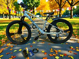 24 Zoll Mountainbike Kinderfahrrad Shimano Parts Anthrazit