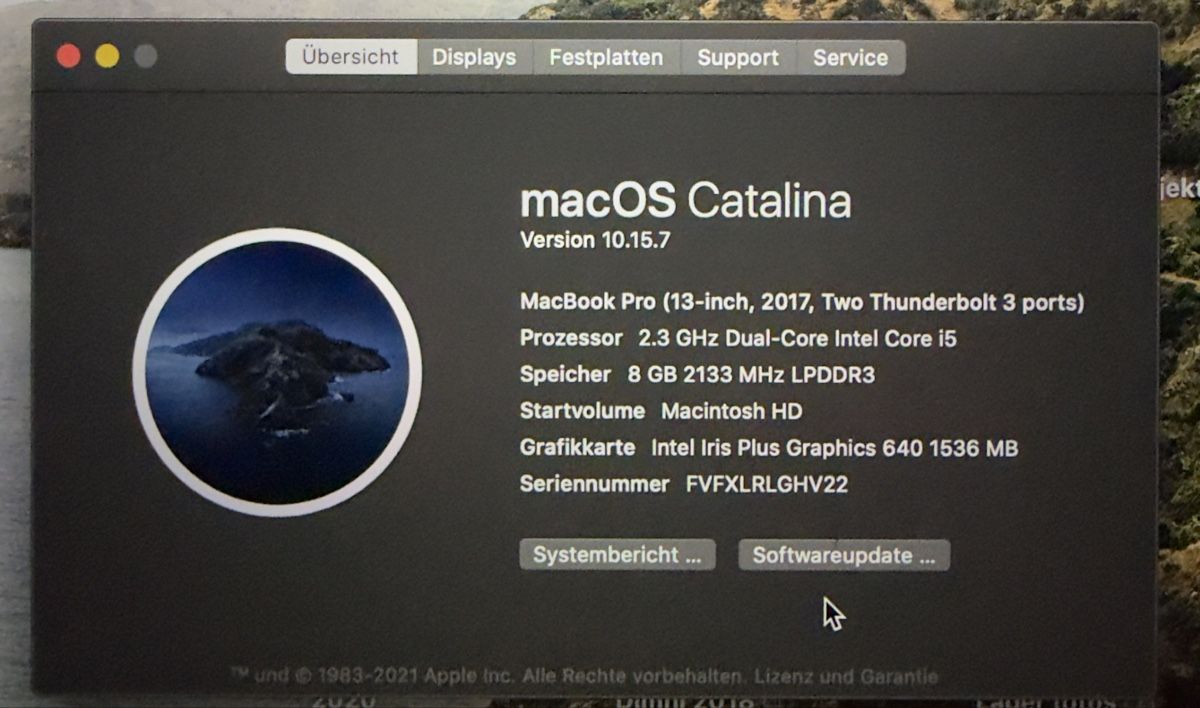 Apple Notebook: Macbook Pro 13 Zoll – Usato da Kradolf venduto da ibi_m6f9 6