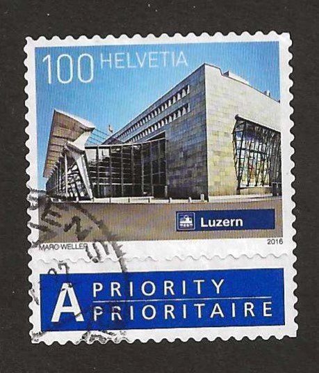 Tous les timbres: 2016 Z 1607H Gebraucht – D'occasion à Susten par lmf_98wh