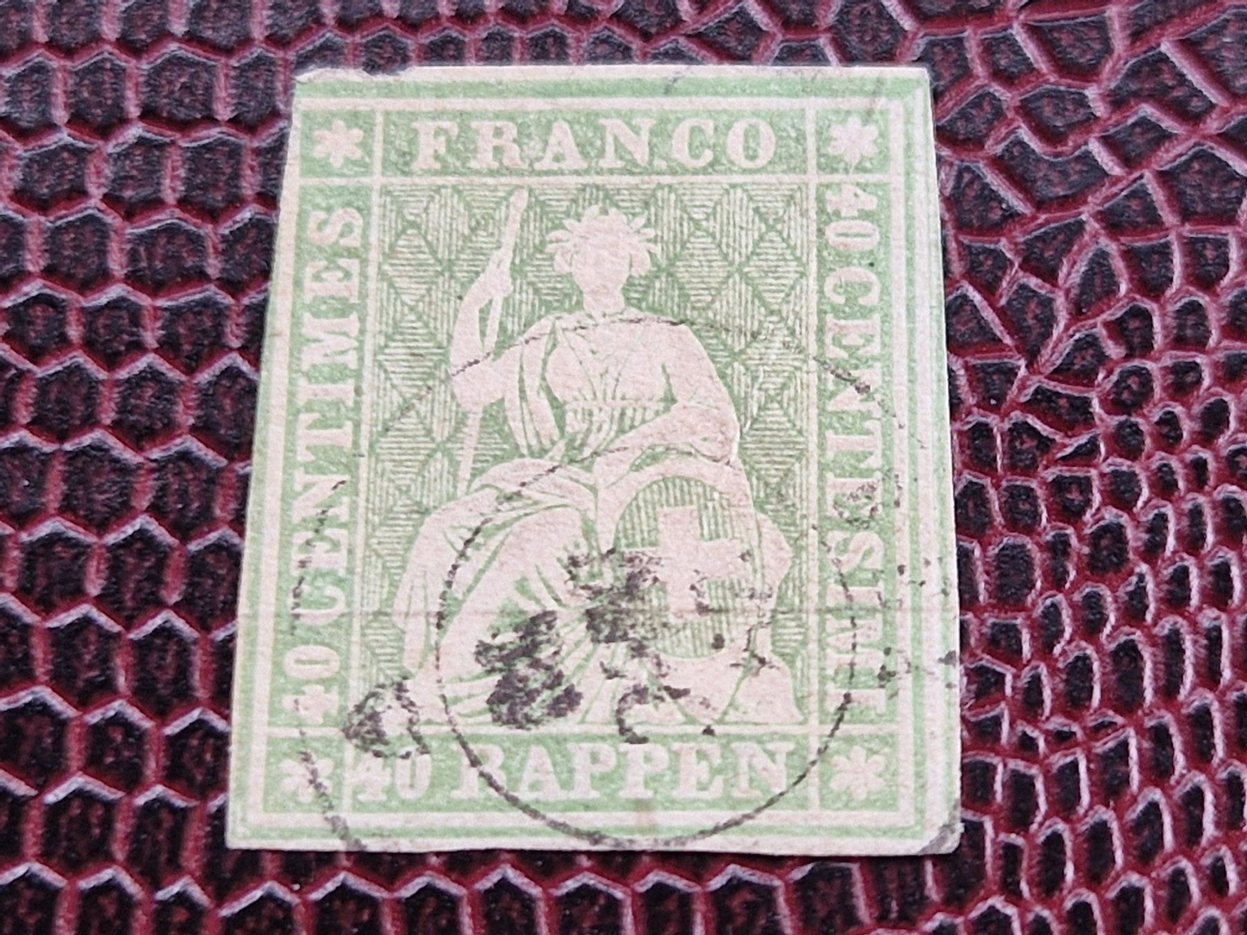 Tutti i francobolli: Strubel 26C, ab 1.- – Usato da Burgdorf venduto da Glossy01
