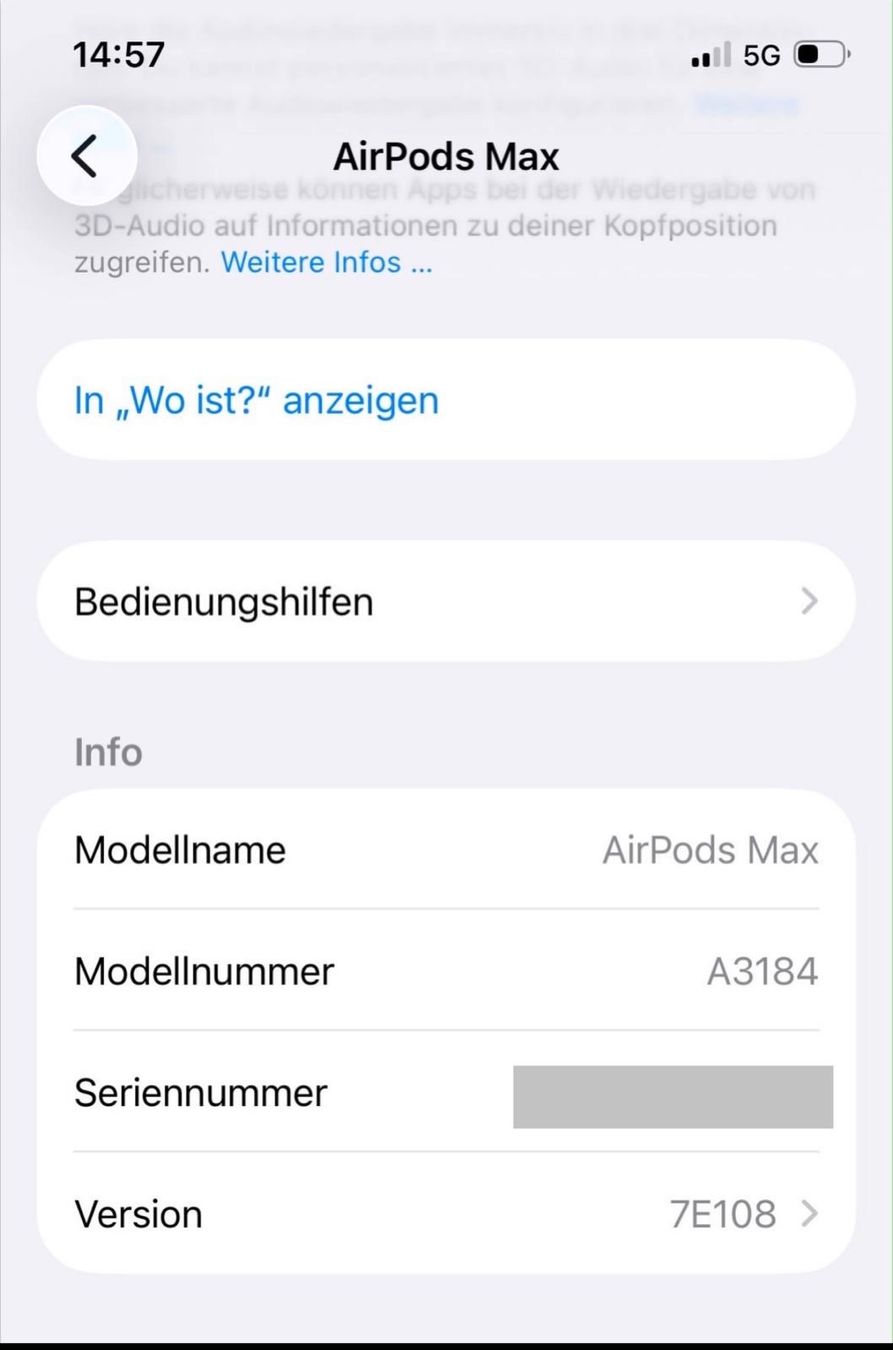 Apple Kopfhörer: Apple AirPods Max 2024 – Gebraucht aus Kleindietwil von Ttik 4