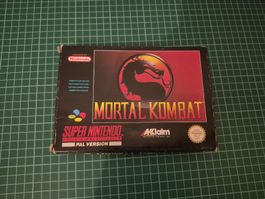 Super Nintendo Mortal Kombat PAL - Complete! in ovp SNES