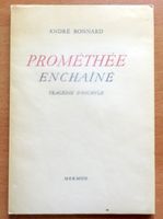 Bonnard - Prométhée enchainé. Tragédie d'Eschyle. Numéroté