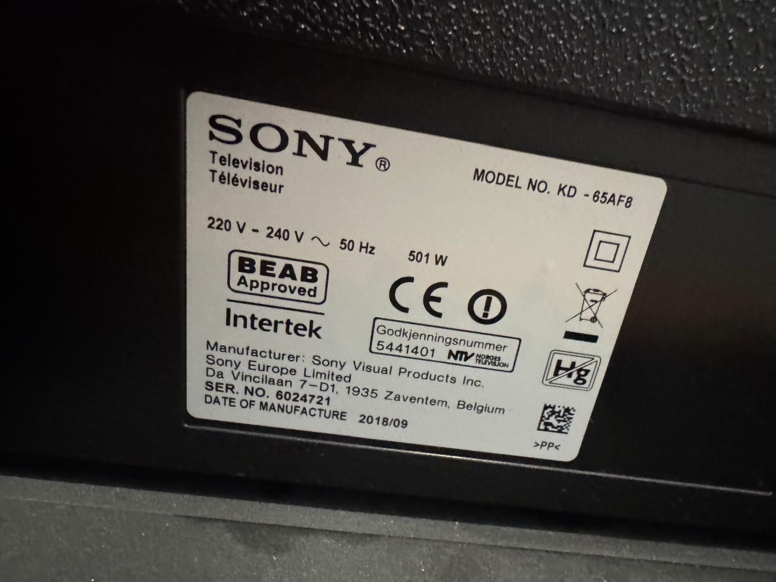 Sony Fernseher: TV – Gebraucht aus St. Gallen von Adler-81 2