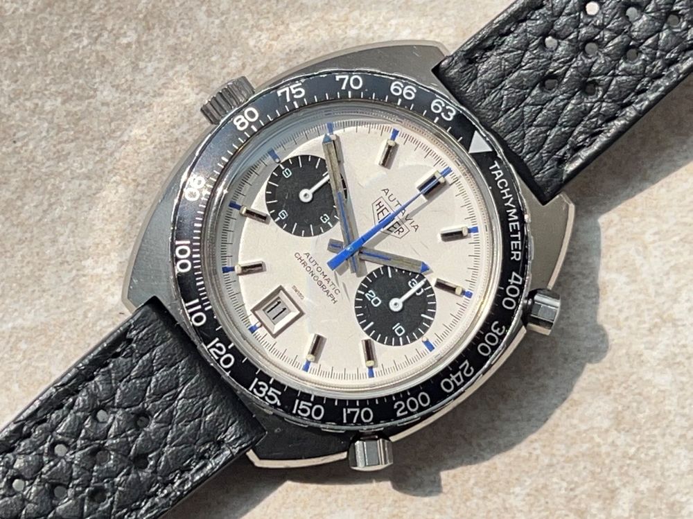 Heuer discount autavia panda