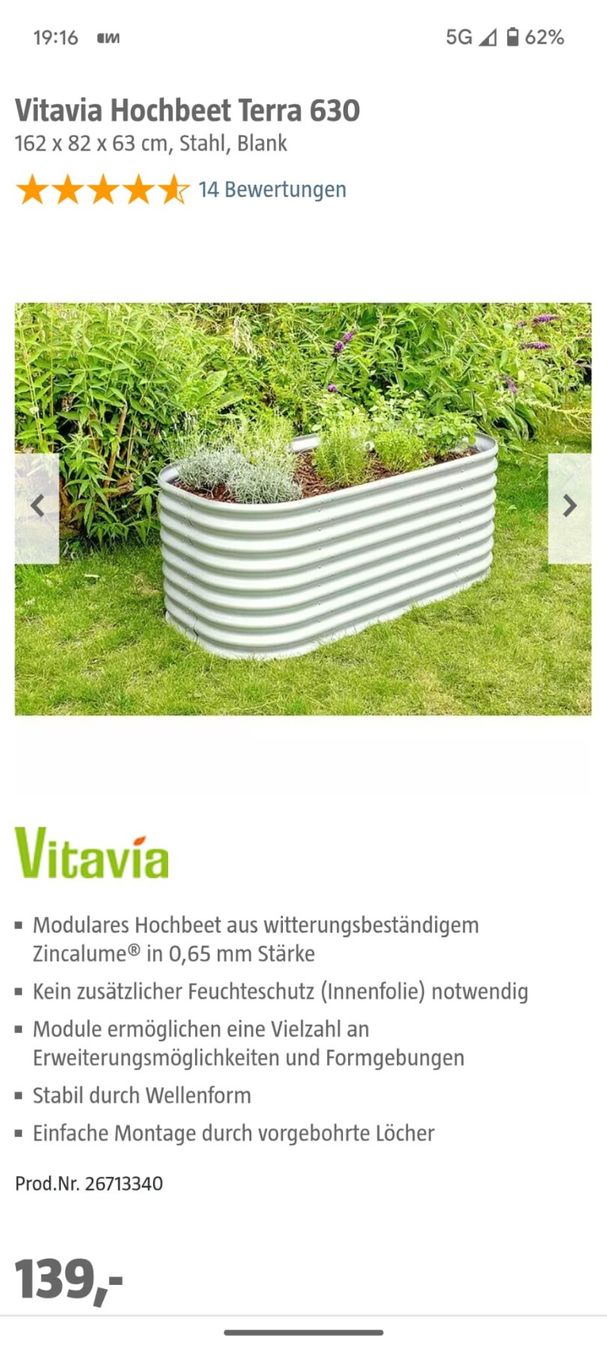 Pots de fleurs: Neues Hochbeet – Neuf (Voir description) à Bellikon par mic_s5gk 4