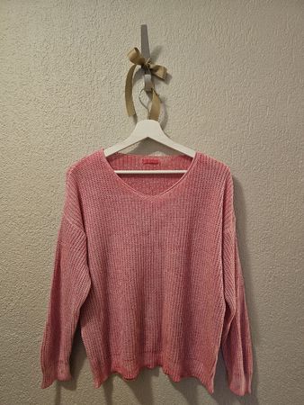 🩷Sommerlicher Boutique Pullover, rosa,  Gr.M, aus Italien🩷