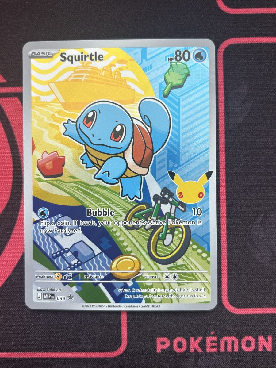 Pokémon Sammelbilder & Trading cards: Squirtle #039 EN Pokémon first partner – Gebraucht aus Oberrohrdorf von HOLO_LEGENDS