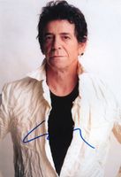Lou Reed 1942-2013 Autogramm signiert Foto 20x30cm