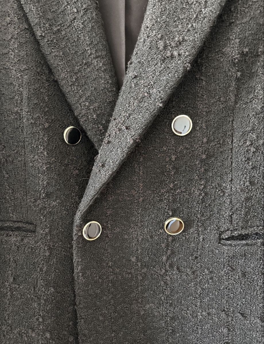 H&M Giacche: Schwarzer Bouclé-Blazer – Nuovo (secondo la descrizione) da Basel venduto da lau_retta 2