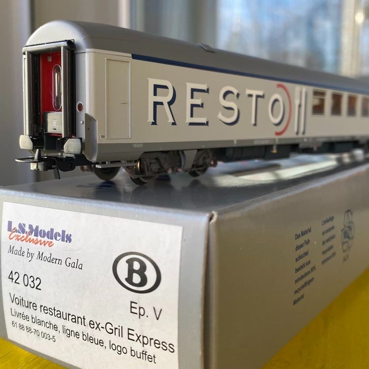 LS MODELS WORLD MW2005-4 42024 I5 Bc10 de coffret Railtour SNCB NMBS Ep