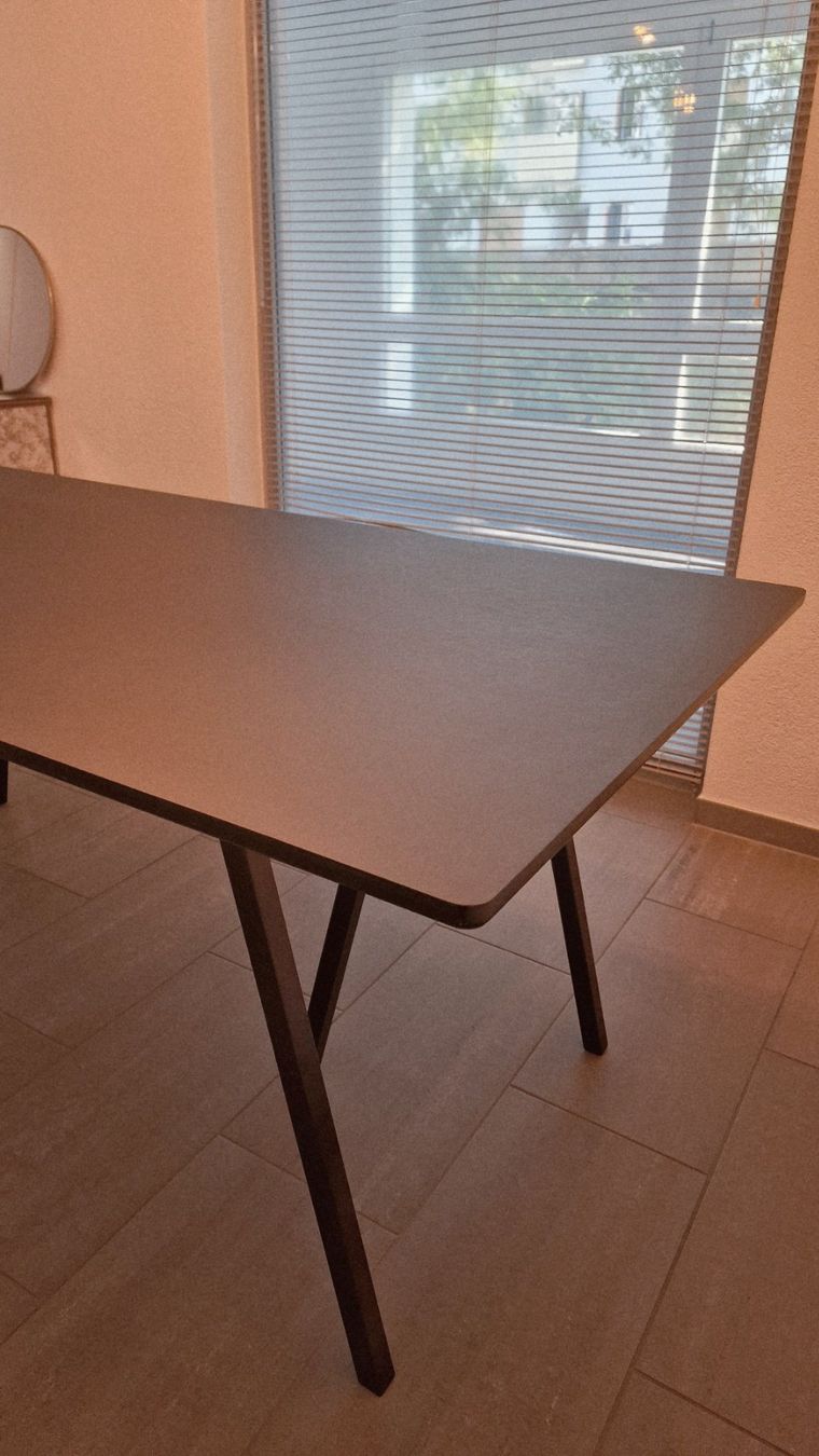 Hay Tavoli: Original Hay Loop Tisch - Schwarz 180 x 90 cm – Usato da Aarau venduto da Cable-Guy 4