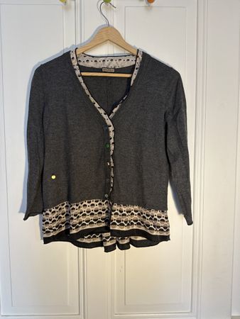 Designer-Strickjacke/-Pullover S