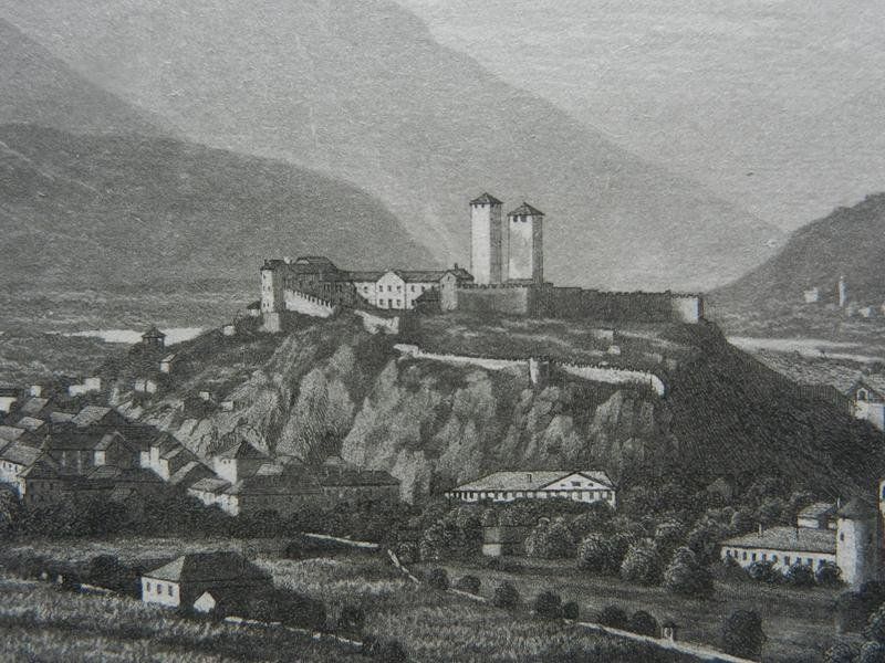 Incisioni: Bellinzona von Ringger – Usato da Risch venduto da Rischli15 8