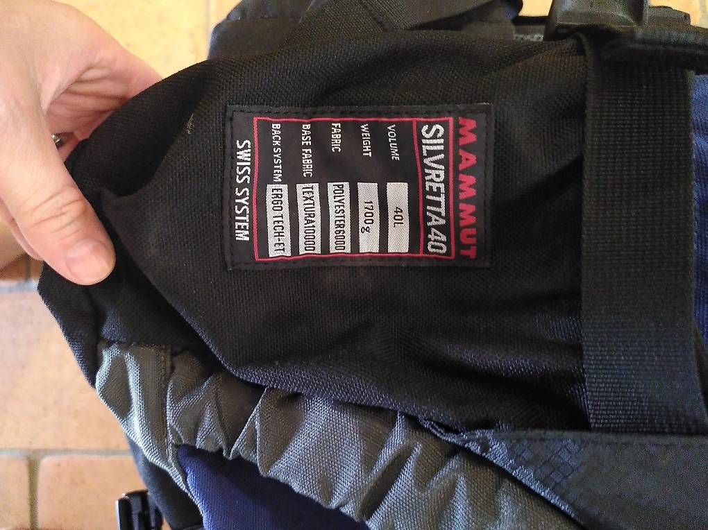 Zaini: Rucksack Mammut Silveretta 40 – Usato da Brugg AG venduto da mic_yxq9 2