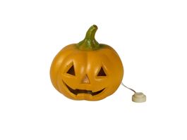 EUROPALMS Halloween Kürbis, beleuchtet, 12cm