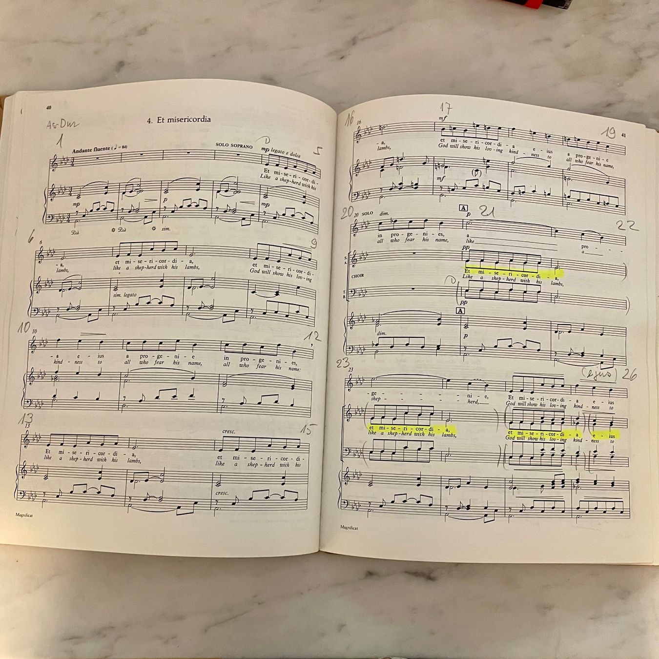 Libri: John Rutter Magnificat Klavierauszug – Usato da Liestal venduto da Coutellerie 2