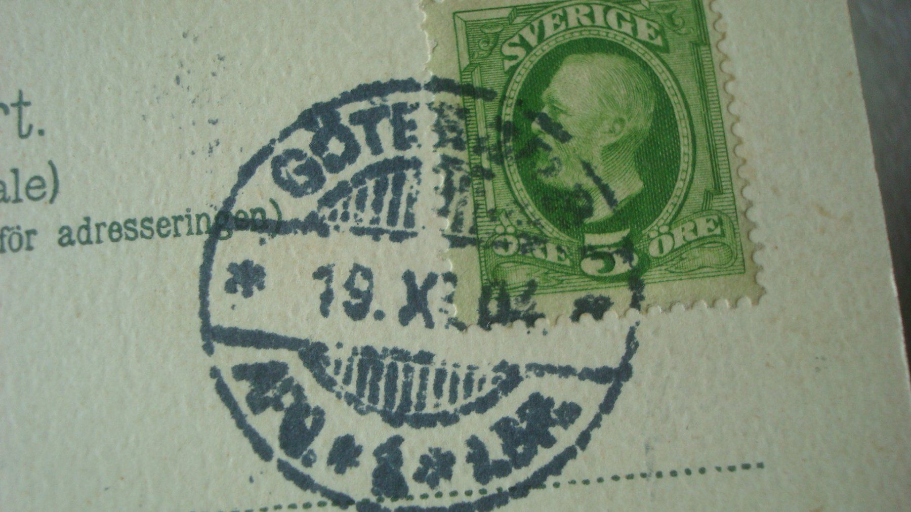 Cartoline postali: Antike Postkarte Göteborg 1904 – Usato da Münchenstein venduto da Pesci6 3