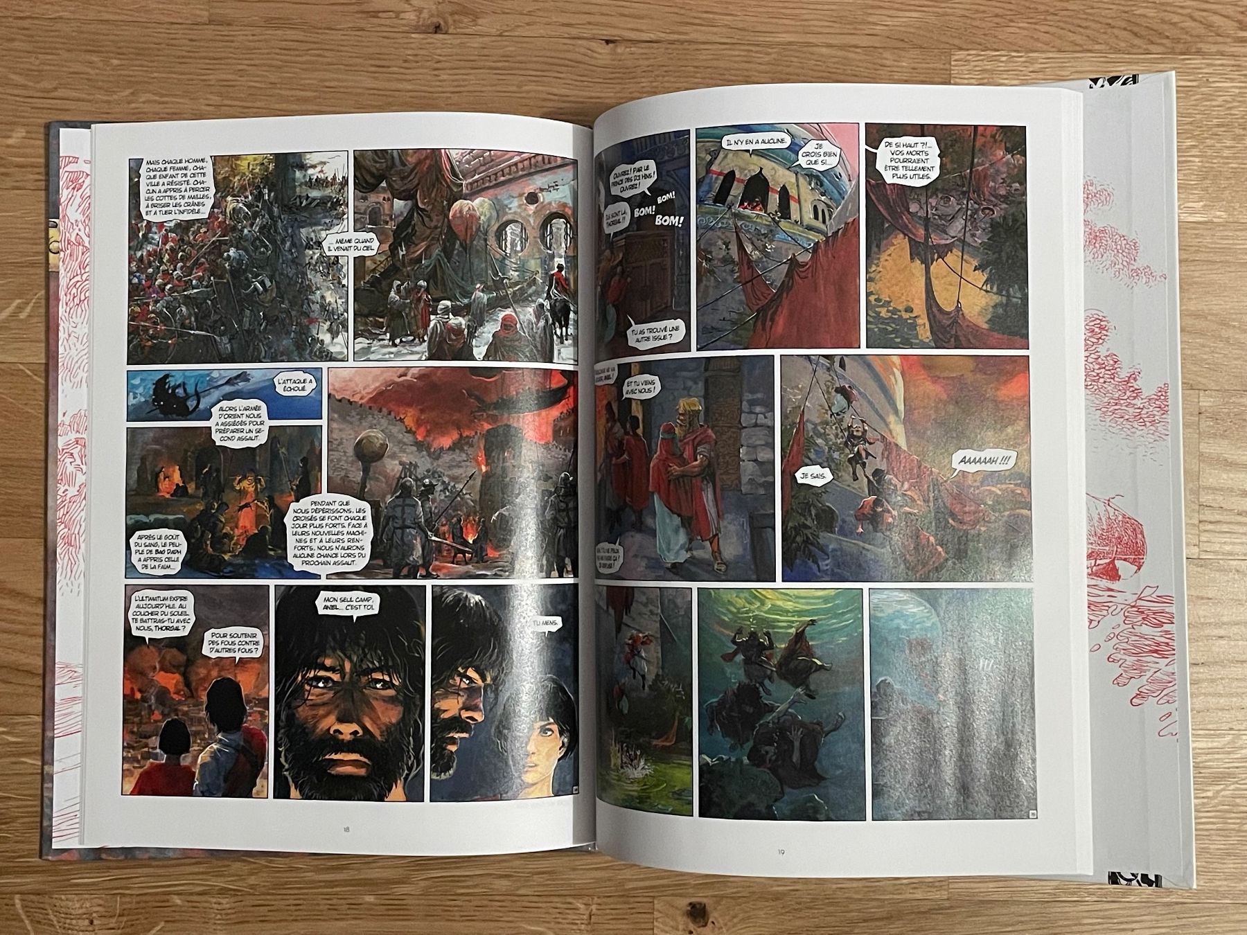 Fumetti: THORGAL 35 : LE FEU ÉCARLATE EO – Usato da Lausanne venduto da gaugau61 2
