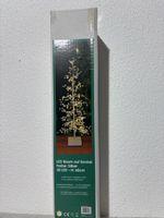 LED Dekobaum silber 30 LEDs 60cm mit Timerfunktion