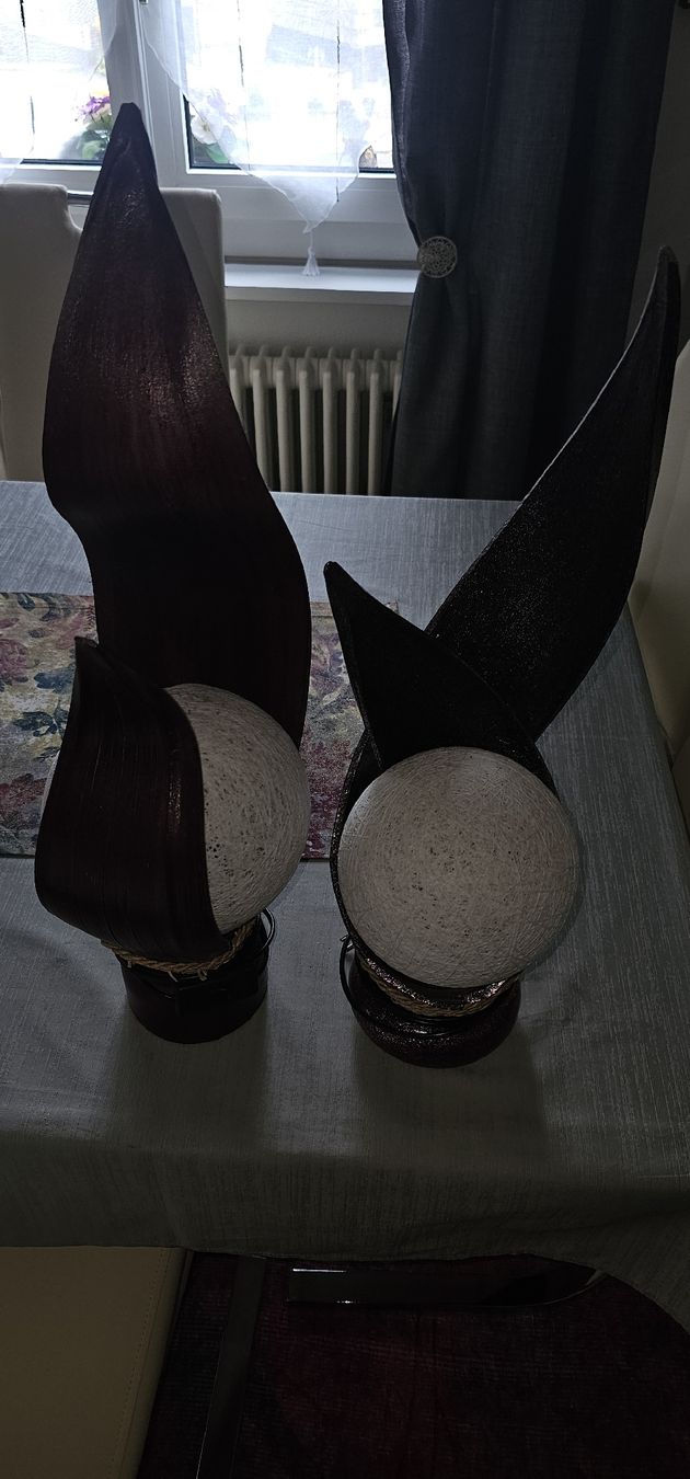 Lampes: 2er Set Tischlampe Holz – D'occasion à Winterthur par Mancick 2