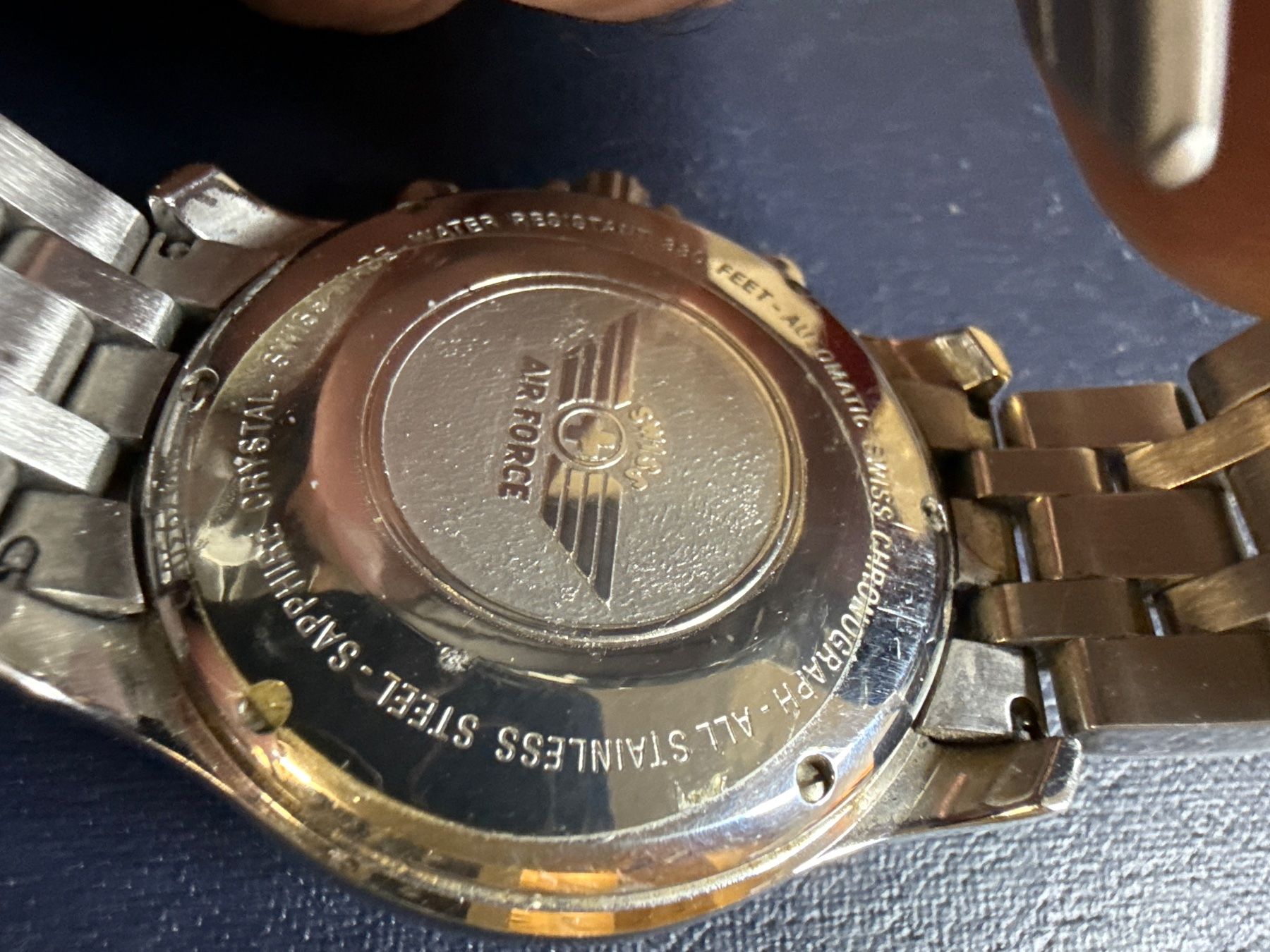Orologi: Air Force F/A-18 Chronograph Automatic 40 mm – Usato da Pfeffingen venduto da Allhandelklgwatches 3