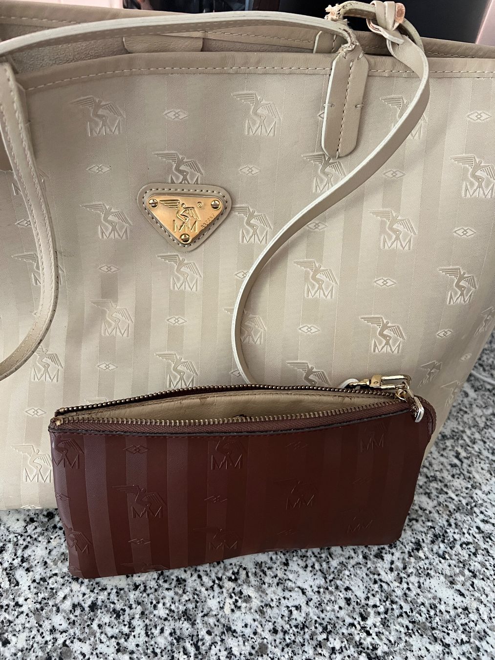 Maison Mollerus Taschen für Damen: Maison Mollerus Shopper Bern im Beige/gold – Gebraucht aus Dietikon von Seviii80 5
